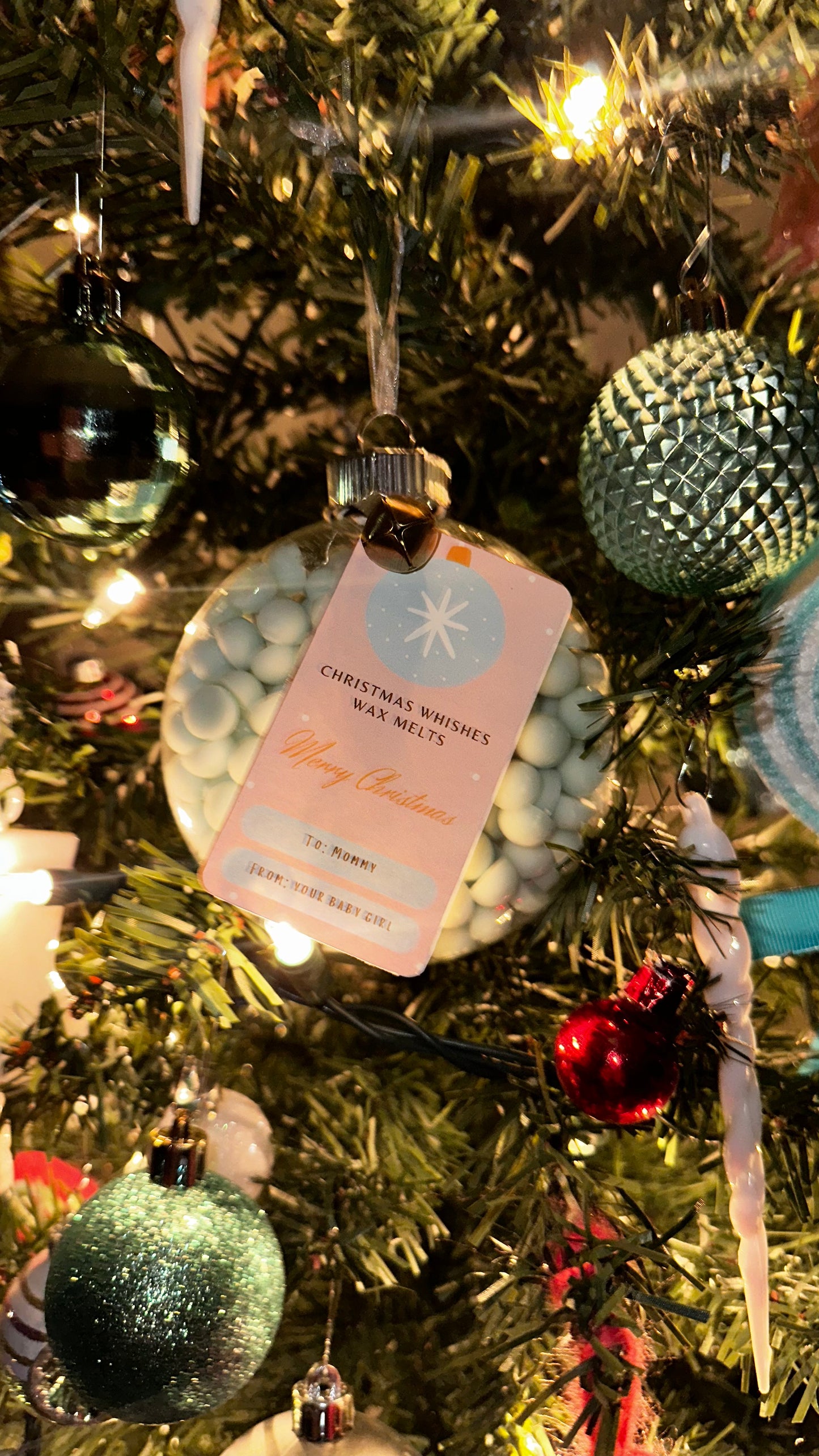 Christmas Wishes Ornament - Lucent Aura