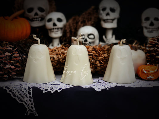 Ooey Gooey Marshmallow Ghost Candle - Lucent Aura