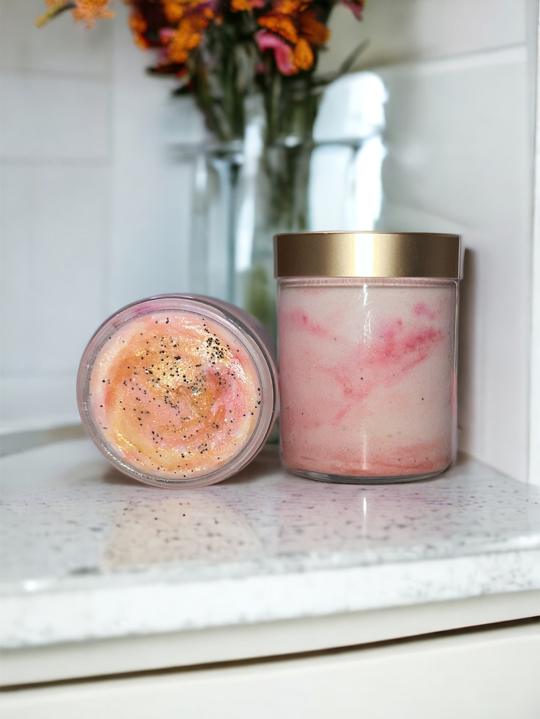 Passion fruit & Pineapple Foaming Sugar Scrub - Lucent Aura