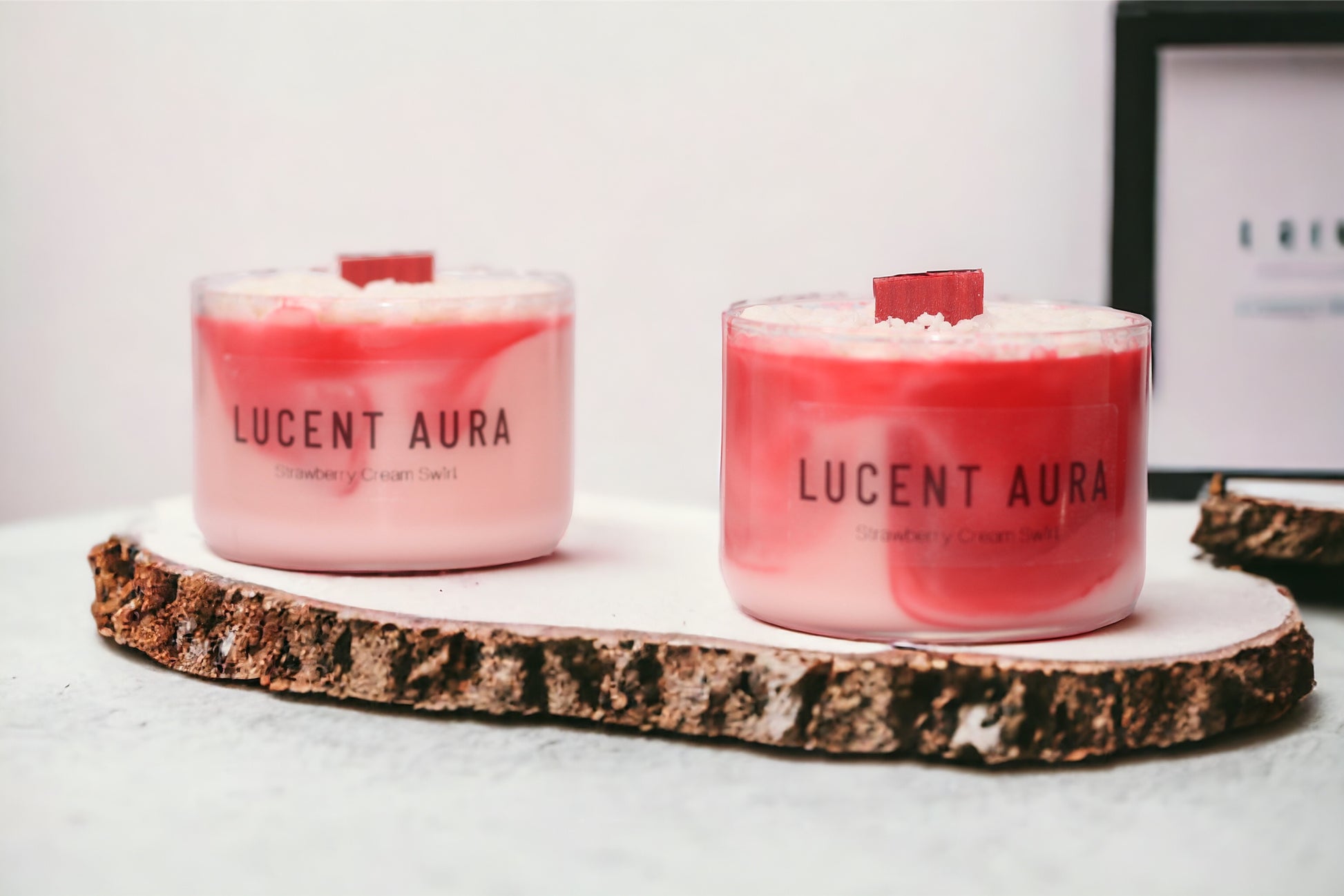 Strawberry Cream Swirl - Lucent Aura