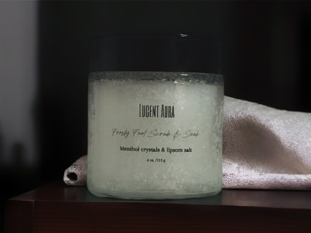 Frosty Foot Scrub & Soak - Lucent Aura